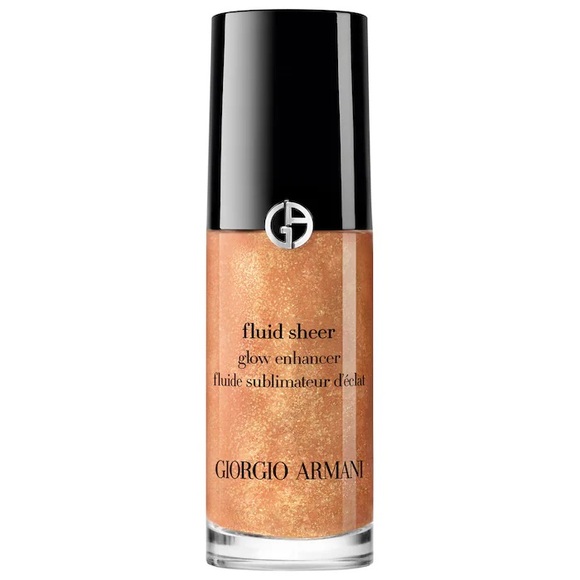 Giorgio Armani Beauty Fluid Sheer Glow Enhancer Highlighter Makeup 10 golden $42 - Picture 1 of 6